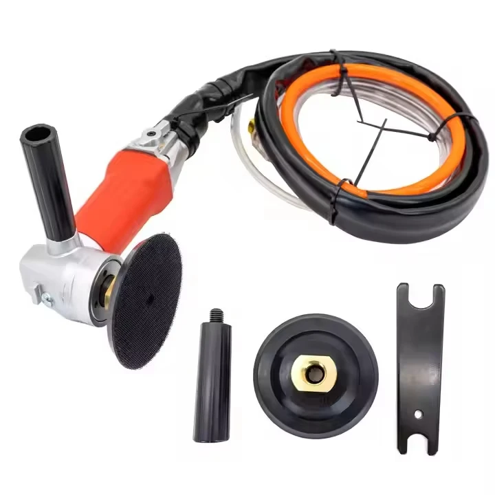 Pneumatic Wet Air Polisher Concrete Water Sander Pneumatic air Polishing Machine for Marble Granite Stone Polishing