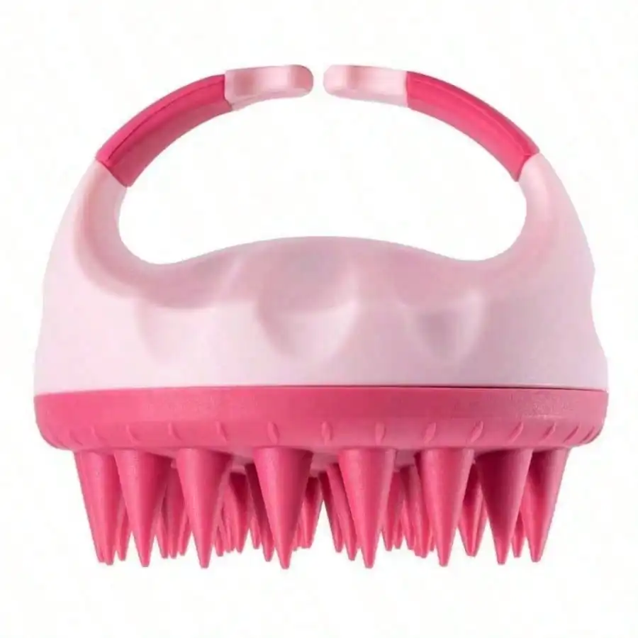 Scalp Scrubber, Shampoo, Brush, Massager, Clean Scalp, Comb, Handle, Shampoo Brush, Scalp Exfoliating Brush, Massage Comb