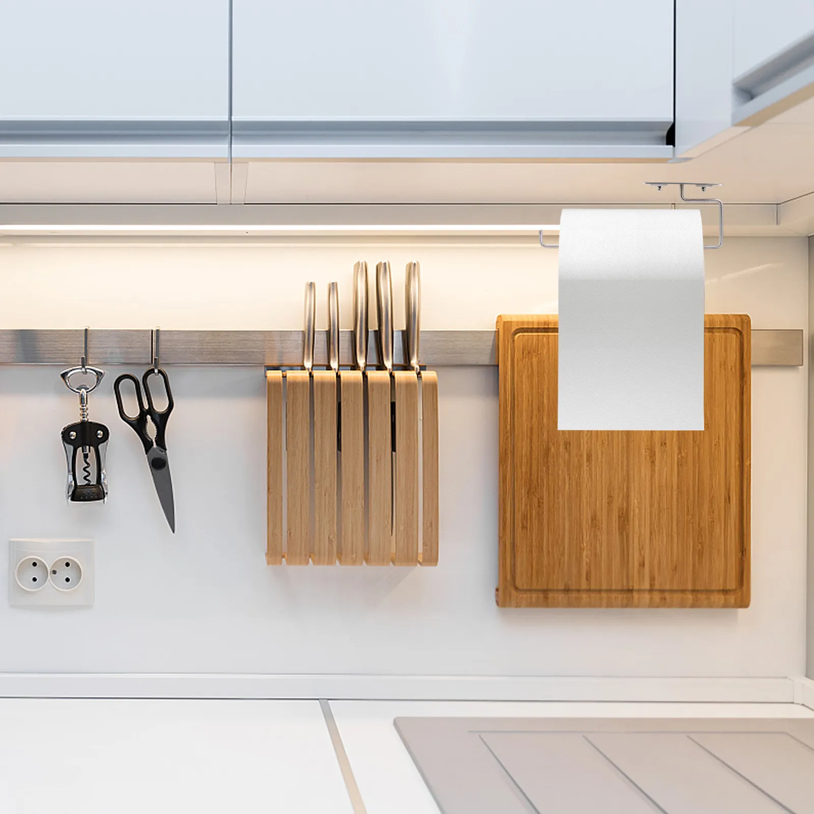 

Держатель для туалетной бумаги из нержавеющей стали, современный, без сверления, настенный, для ванной комнаты, с диспенсером для рулонов