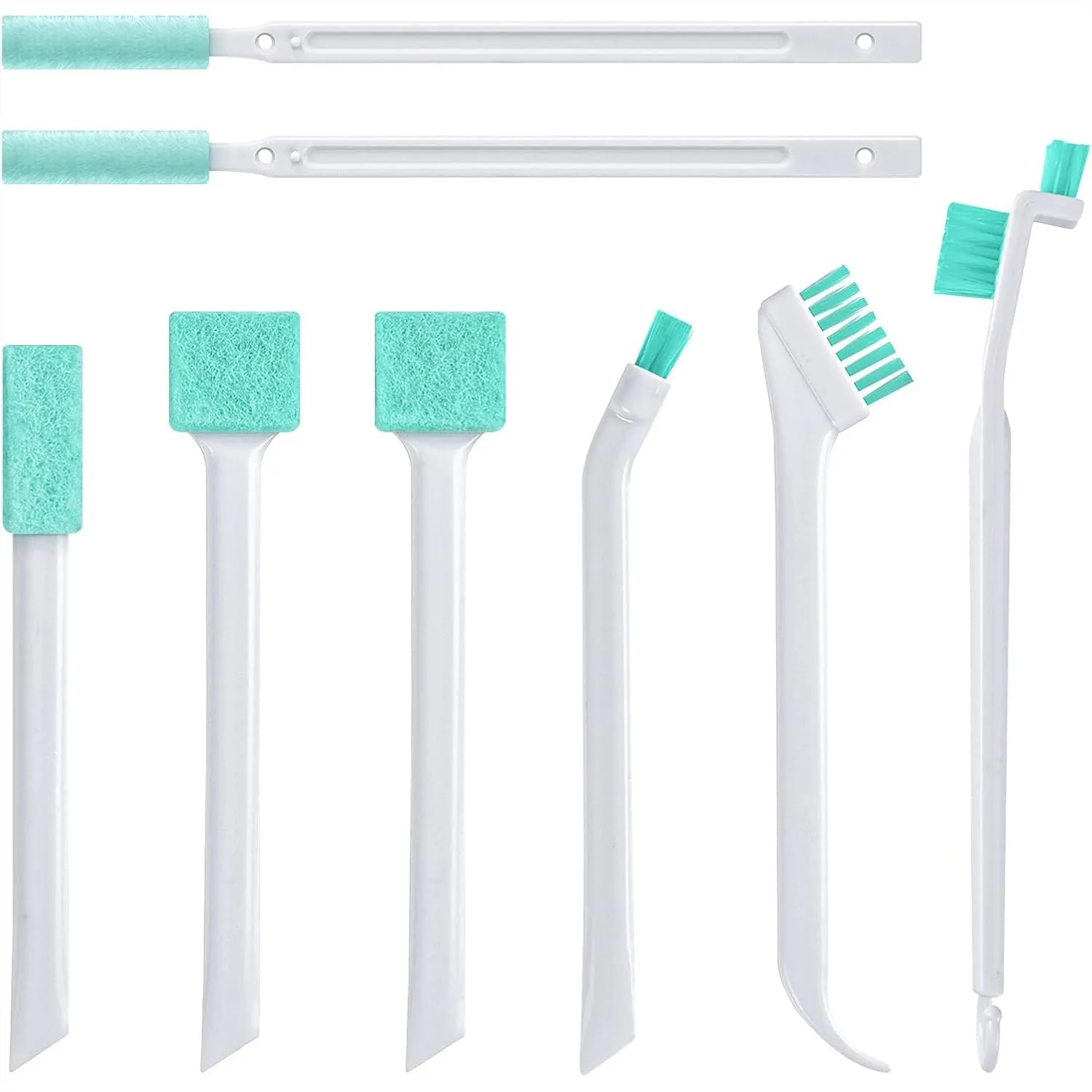 Small Cleaning Brush Set for Tight Spaces, 8pcs Crevice Cleaning Brushes for Household Use, Mini Cleaning Tools for Humidifier