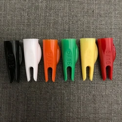 24Pcs 5/16 Arrow Nocks Arrow Tails OD8mm  ID7.5mm Suitable For OD 7.5mm Wooden Bamboo shaft Arrow  Archery