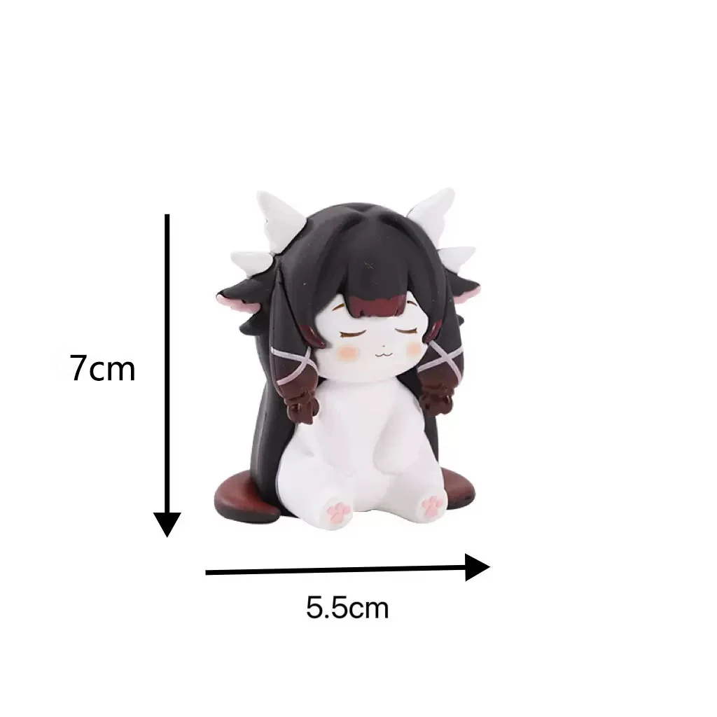 Genshin Impact Columbina DIY-Puppen Cosplay Anime Damselette Kätzchen-Kostüme Ornament Kawaii Cartoon-Geschenke Wohndekoration – Detail 2