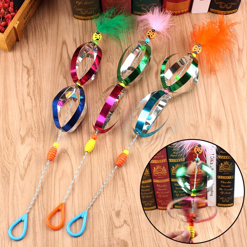 Fun And Interesting Happy Spin Dazzling Fun Children's Educational Traditional Nostalgic Toys Colorful Windmills Children's Toys