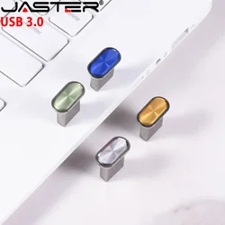 JASTER Mini Metal USB 3.0 Flash Drives 128GB High Speed Memory Stick 64GB Business Gift Pen Drive 32GB Colorful USB Stick 16GB