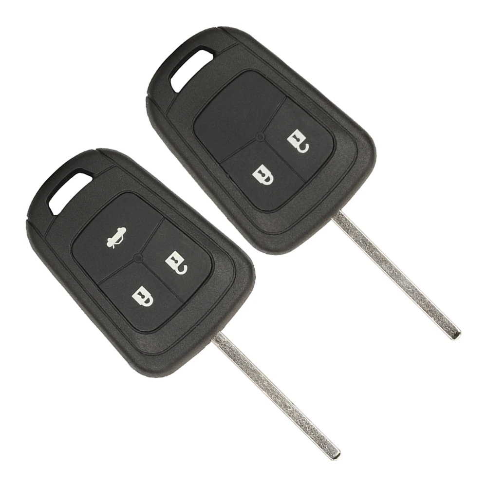 

1Pc Black 2/3 Button Car Key Shell,Straight Car Replacement Key Shell,For Chevrolet Sonic/Camaro/Cruze/Equinox/Malibu/Spark/Volt