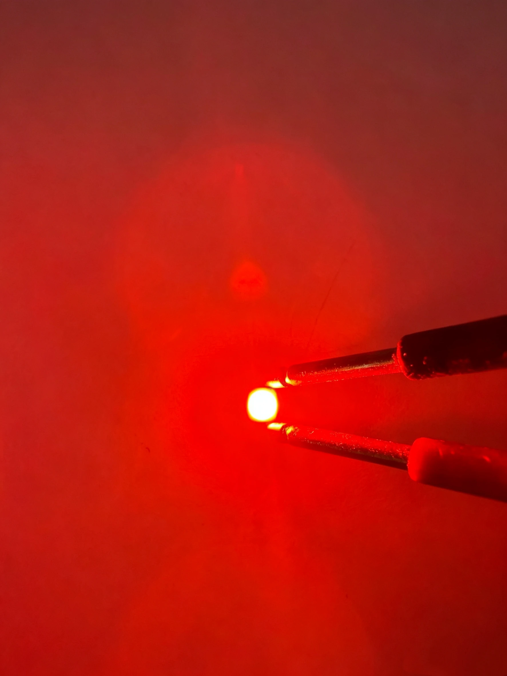 For unified bright high brightness car specification 3528 2 feet orange red light LED lamp beads