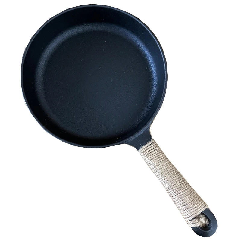 

Cast Iron Pre-Seasoned Skillet 7" NonStick Frying Pan Apply To Fried Steak Fried Egg Tomato Pasta Kitchen Cookware Cast Iron Pan