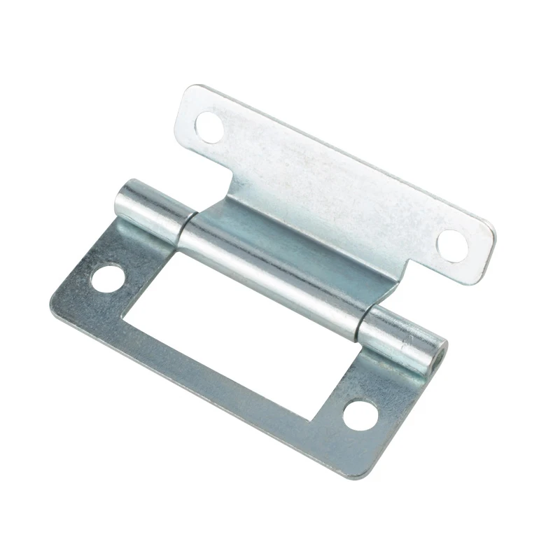 

2Pcs Hinges With 8 Screws 50x23x10mm Blue Zinc Accessories Suitable For Doors Cabinet Toolbox Vintage Wooden Box Toolbox