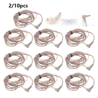 1/2/3/4/5/10pcs KZ Original Cable High-Purity Copper Twist Earphone Wire For ZS3 ZS4 EDX ZSN ZST ASX EDX ZSX CA4 C12 C16 ZAX C10