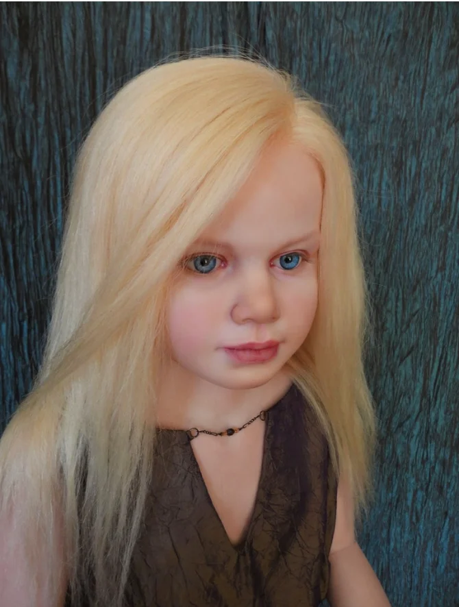 

SINO-BB Exclusive LimitedSupply 42inch 4kg Reborn Baby Gabriella Hand-Rooted Hair Painted Finishe Huge Girl With Cloth Body
