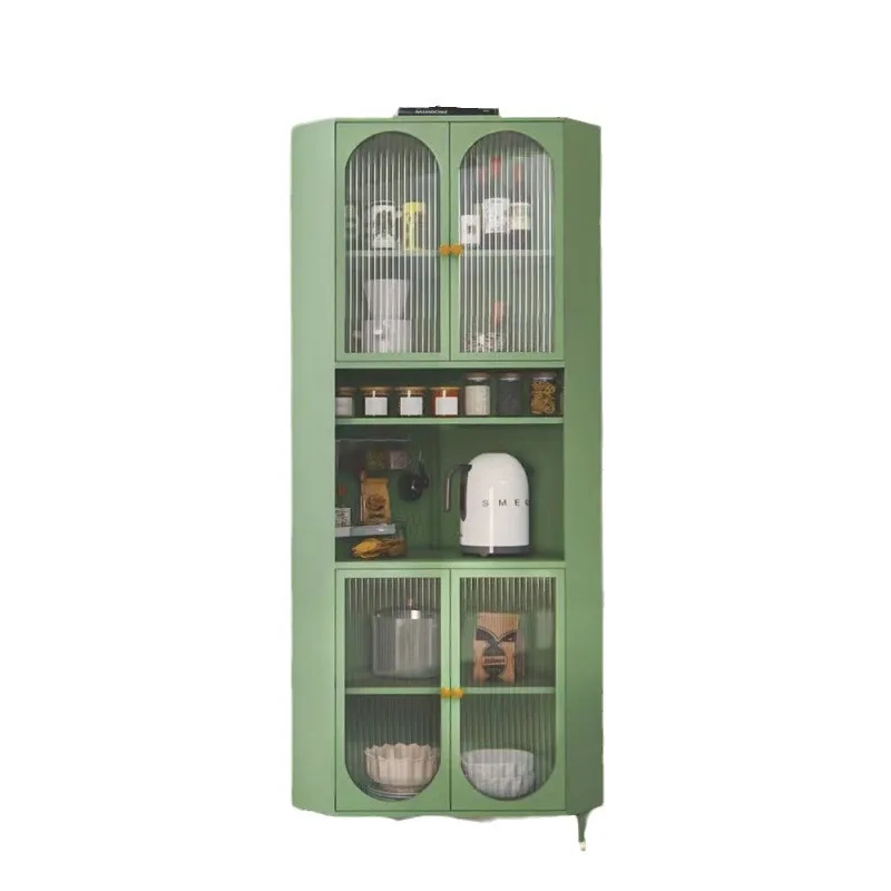 LH living room bedroom corner locker against the wall foot floor triangle cabinet removable kitchen cabinet