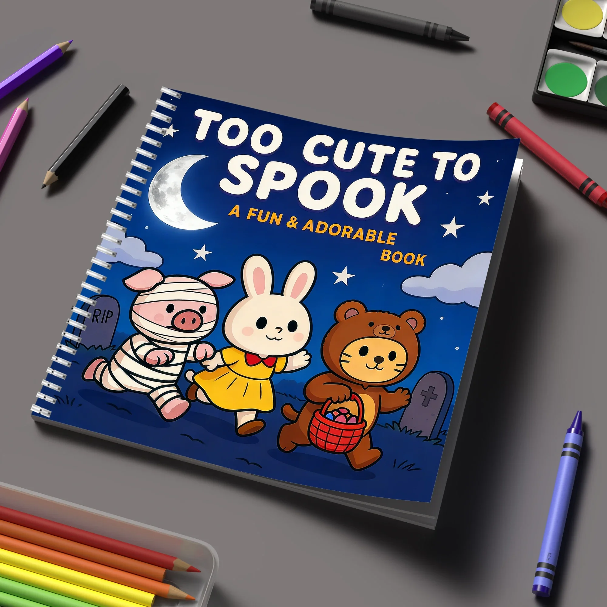 Too Cute Bold-easy Patterns Coloring Book for Adults Cute Drawing Book Perfect Gift for Birthday Back to School Art Supplies