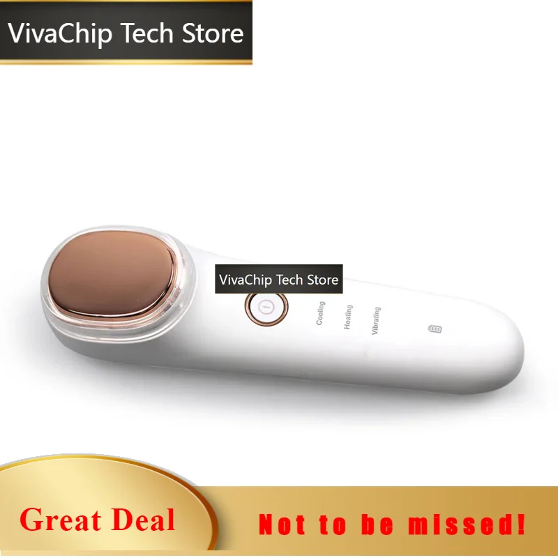 VivaCTHome Use Cold And Hot Instrument New Handheld Makeup Remover Introduction Instrument Essence Water Lotion Beauty Instrumen