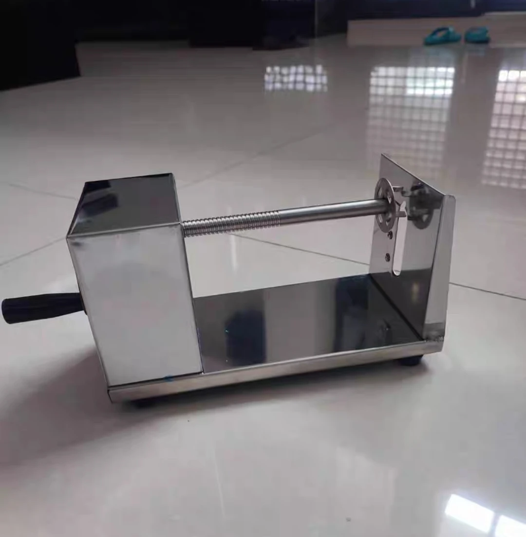 Electric Multifunctional Stainless Steel Vegetable Cutter Spiral Potato Chips Snack Food Factory/Dairy Vegetable Processing