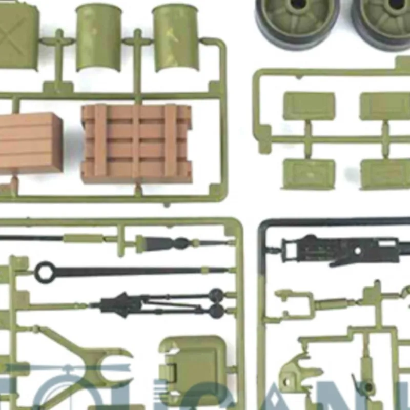 

1/16 Henglong США M4A3 Sherman RC Tank 3898, украшение, пластиковые детали, сумка, аксессуар «сделай сам» для изготовления индивидуальных строителей, коллекционеров