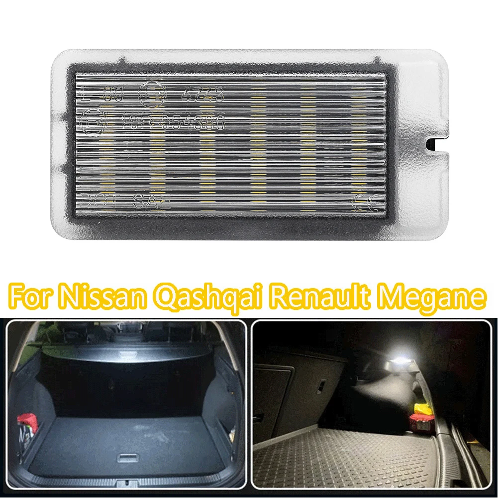 Car LED Interior Luggage Compartment Rear Trunk Boot Light For Renault Clio III IV V Megane II III Espace IV Twingo Grand Scenic