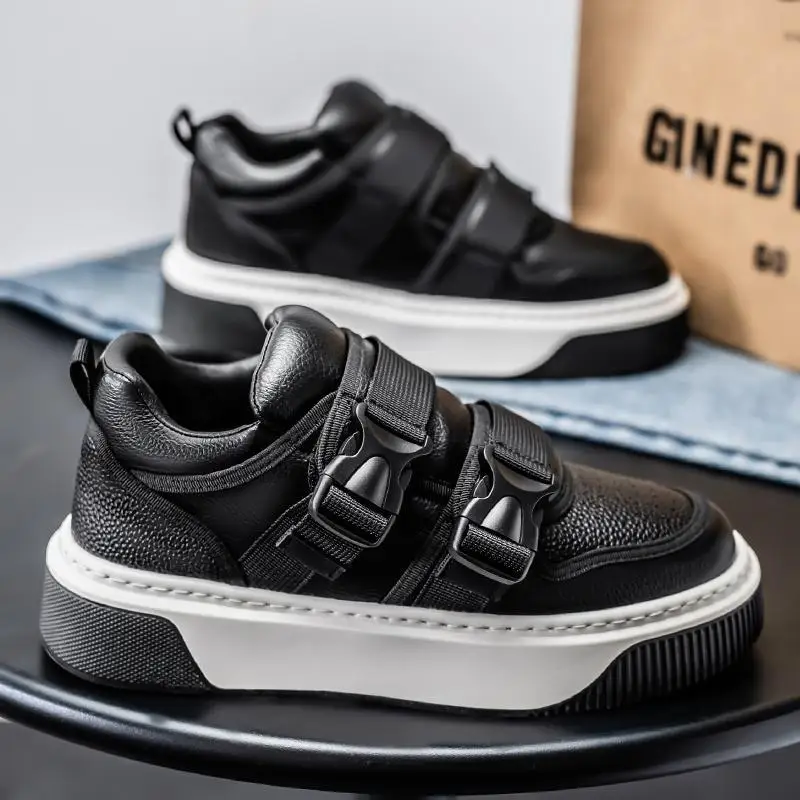 

2025 Spring Men's Skate Shoe Fashion Low Cut Mens Designer Shoes Comfortable Platform Skateboard Shoe Men Zapatos Para Hombre