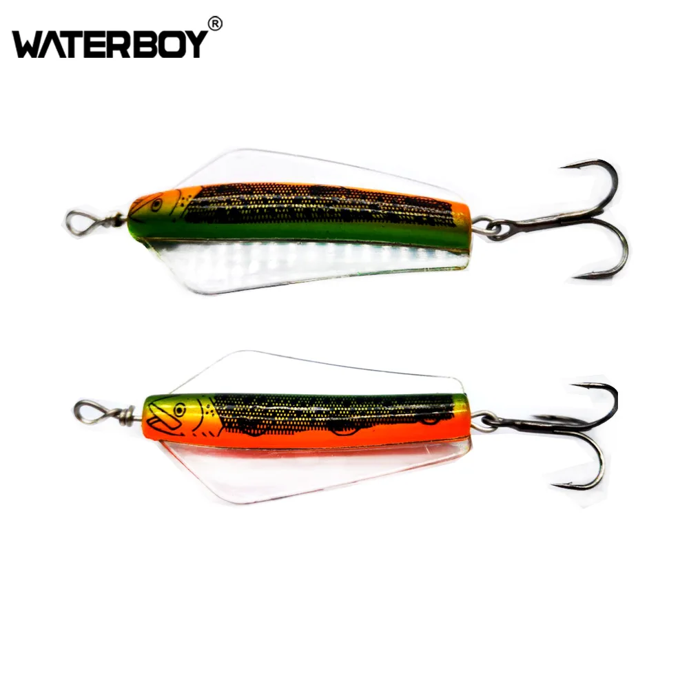 WATERBOY Devil Fishing Lure Salater Freshwater Canberra Killer Tasmanian Salmon Pike Walleye Bass Bait VIB Plastic Lake
