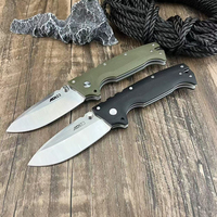 AD-10 Outdoor Survival Tactical EDC Multifunctional Hunting 7Cr13Mov Blade Sharp G10 Handle Multi-purpose BBQ Folding Knife