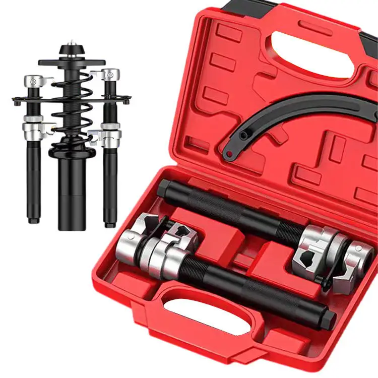 Heavy Duty Auto Coil Spring Compressor, Suspension Shock Spring Disassembly Installation Tool, Vehicle Maintenance Tools
