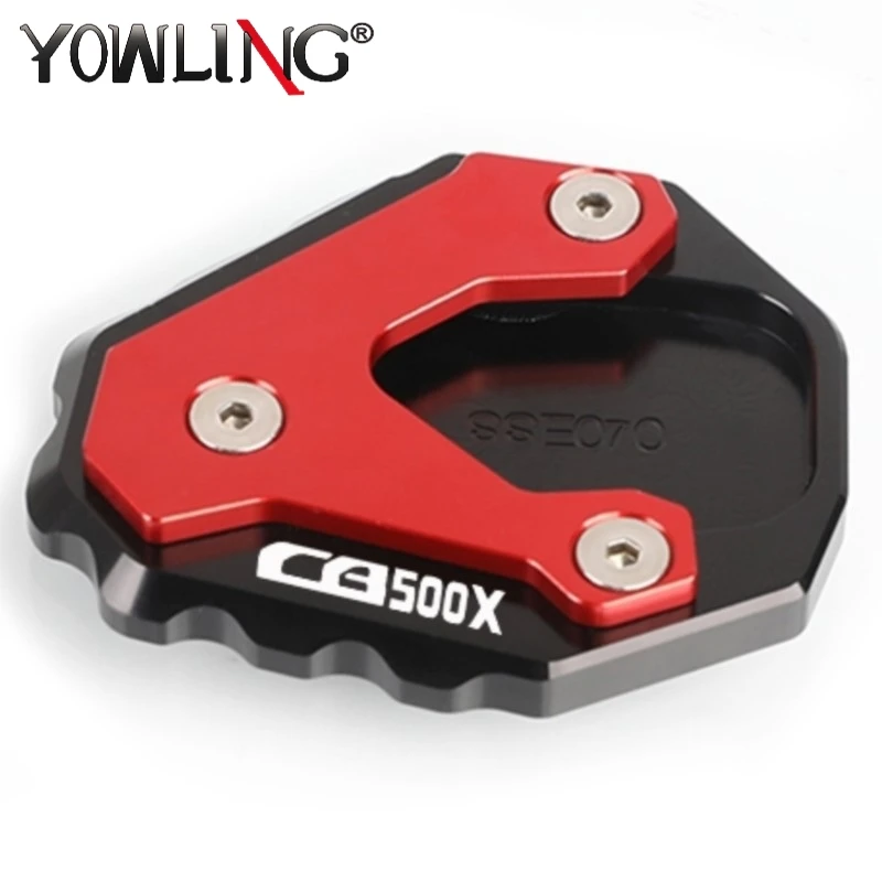 

2024 For HONDA CB500X cb500 x 2013-2022 2023 Motorcycle Enlarged Kickstand Foot Side Stand Extension Support Plate Pad cb 500x