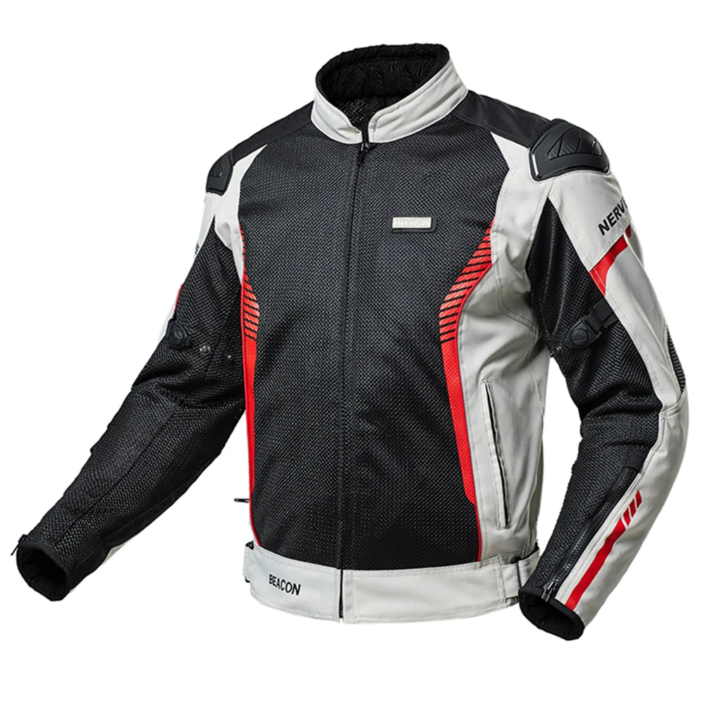 Motorcycle Riding Jackets Summer Breathable Racing Suit Non-slip Wear Resistant Motorcycle Jackets Men Motocross Jackets