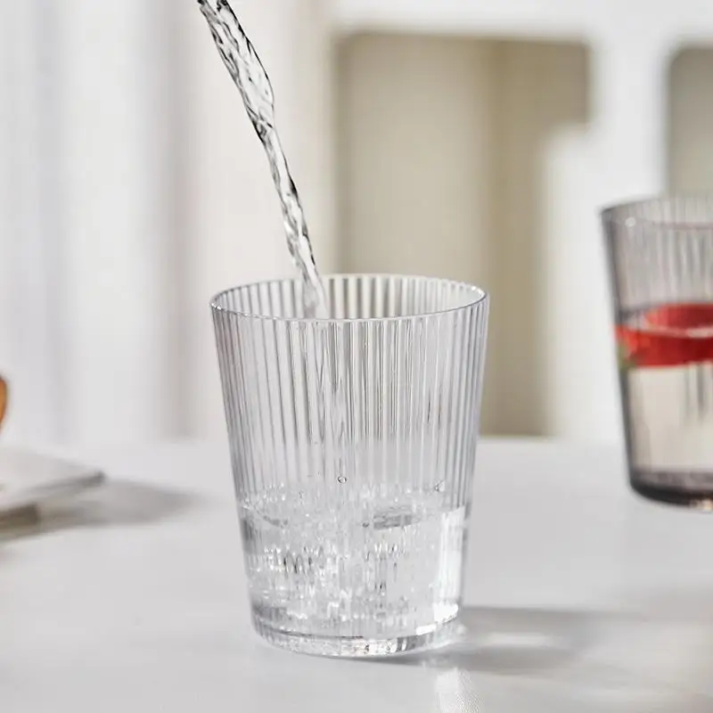 【F】280ml Acrylic Mouthwash Cup Toothbrush Bathroom Cup Light Luxury Style Bathroom Storage Accessories Toothbrush Holder