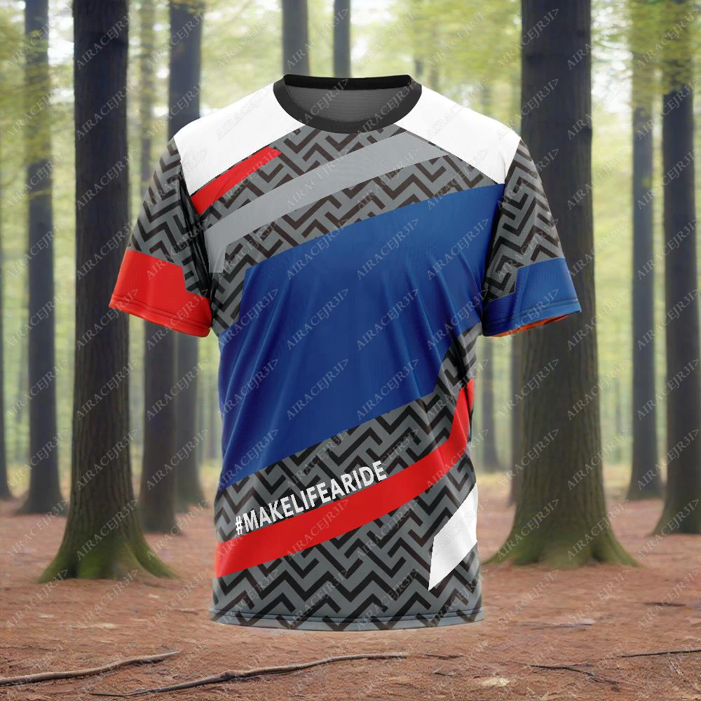 For BMW Tour T-Shirt Motorsport Motorrad Rally Motorcycle ADVENTURE Summer Racing Unisex Grey Blue Jerseys Breathable
