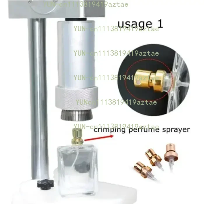 Manual perfume bottle sealing machine, essential oil bottle locking machine,  capping machine