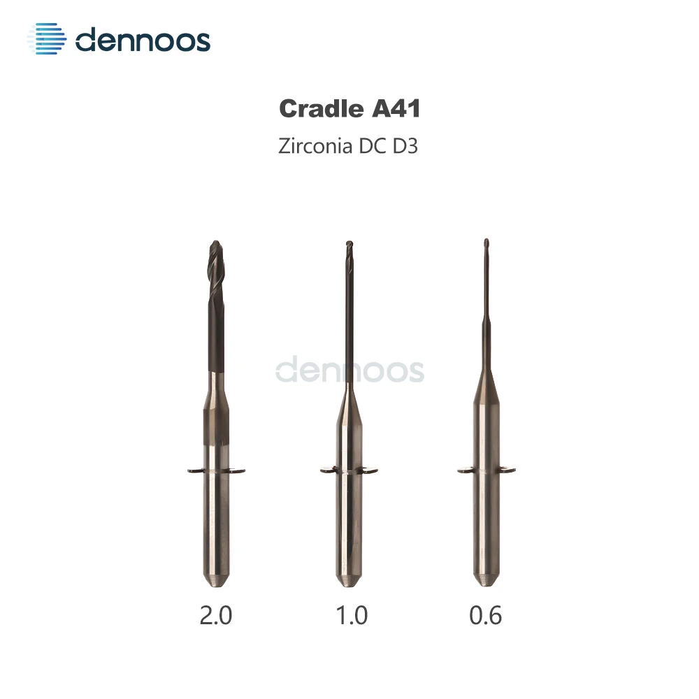 Dental-Zirkonoxid-Fräser D3/D4 mit DC-Beschichtung für alle Marken wie Amann/Sirona/ARUM/UP3D/Zirkonzahn/Roland/Yureca – Detail 16