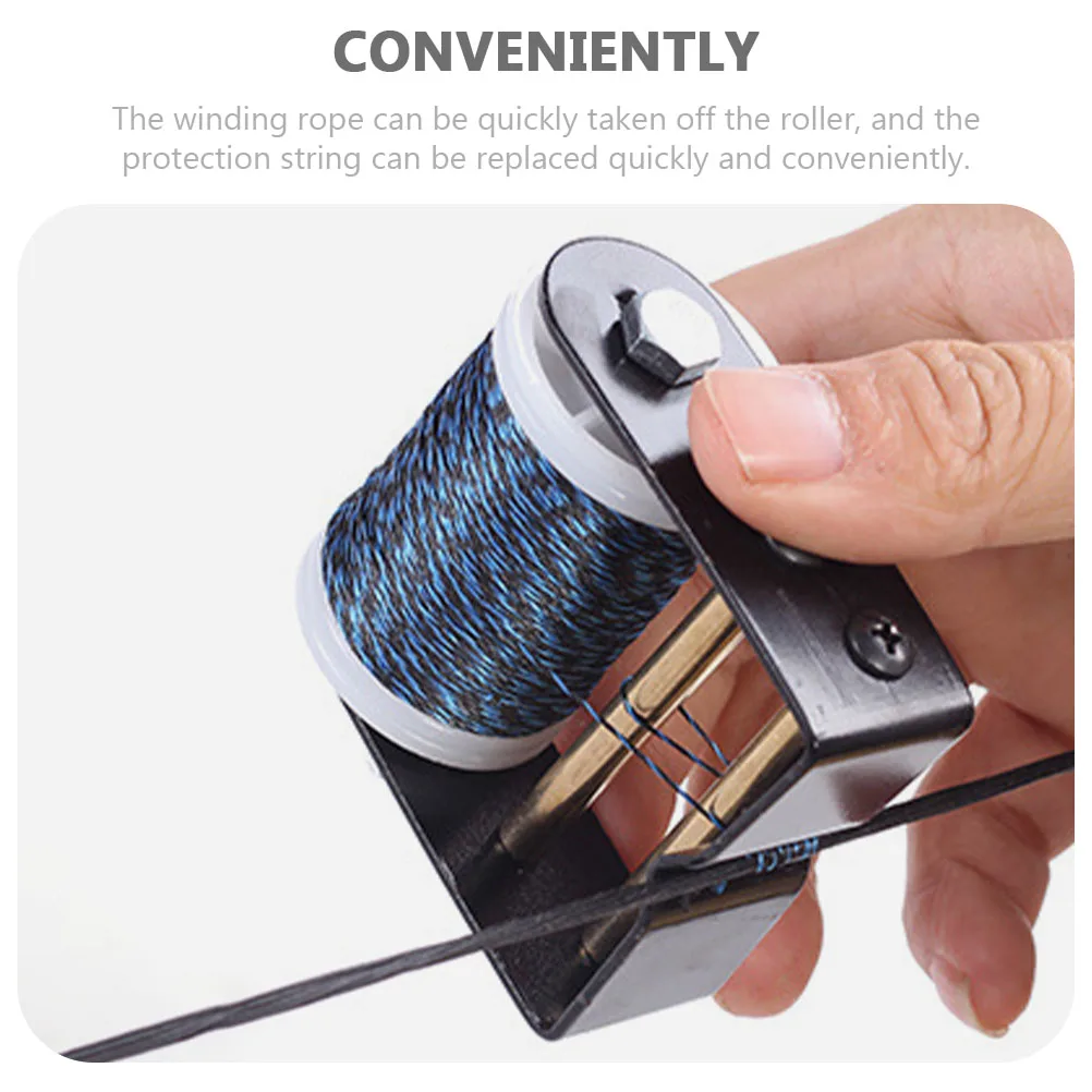 

1pc Mini Portable Professional Bowstring Durable Metal Archery Strand Winder Convenient Thread Winder Small Handheld Size For