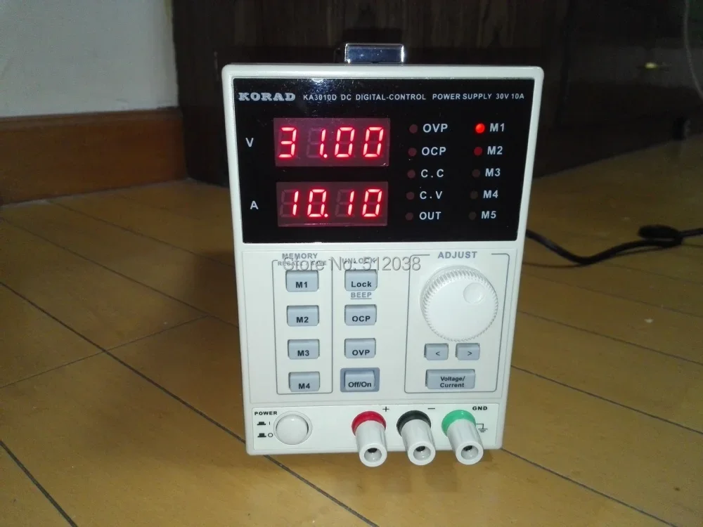 

KORAD KA3010D -Precision Variable Adjustable 30V, 10A DC Linear Power Supply Digital Regulated Lab Grade
