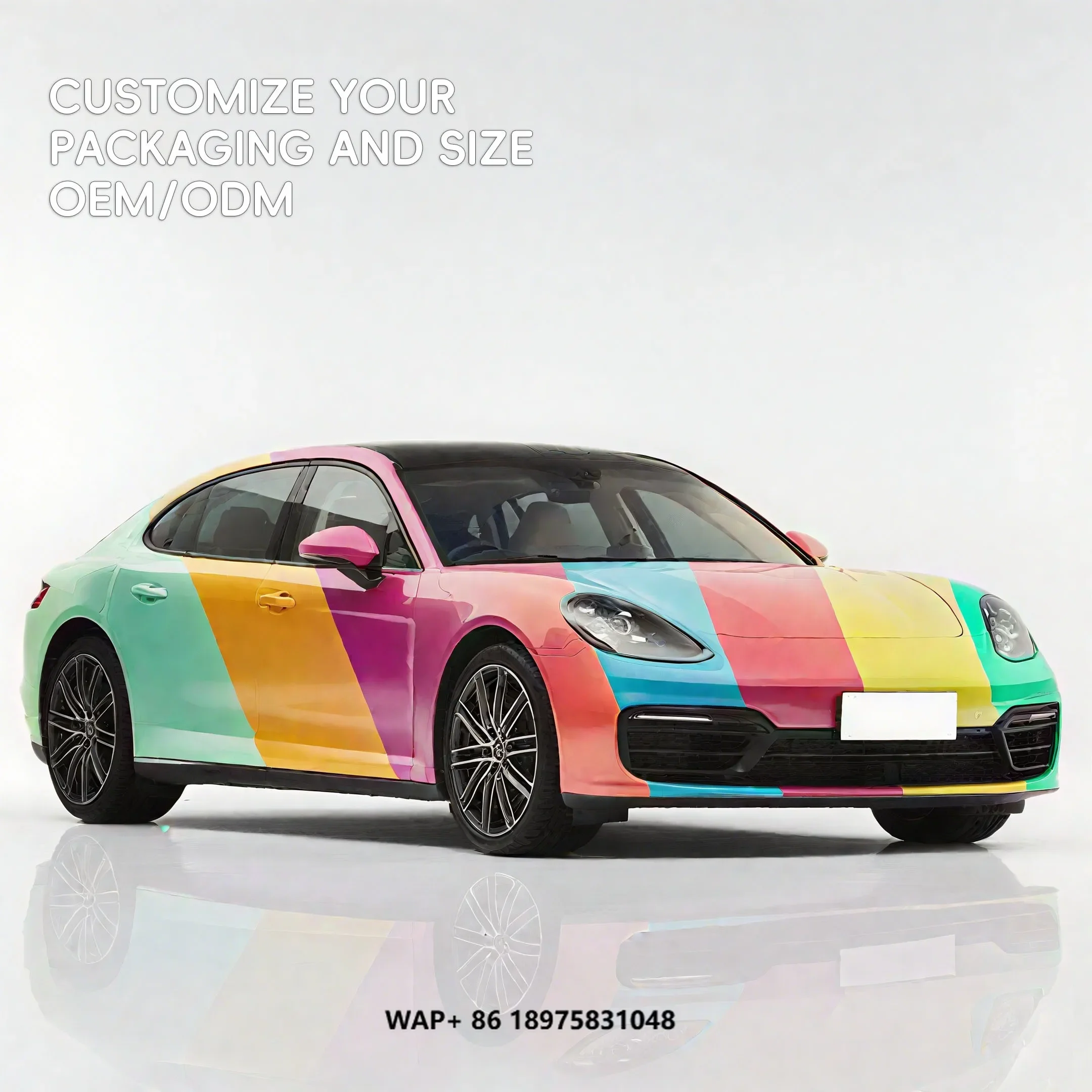 300+ Colour Options Colour Shine Series TPU Paint Protection Film (PPF) Automotive Vinyl Wrap Rolls for Body