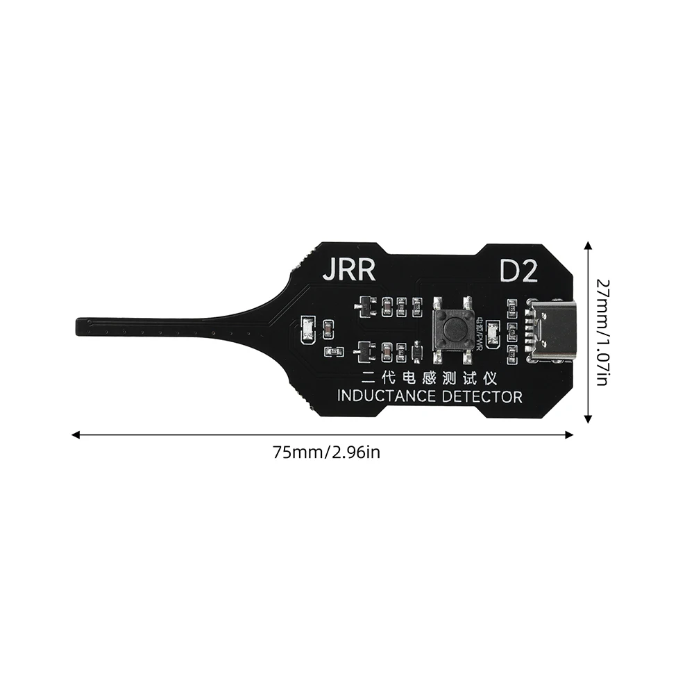 W01 Typ-C Induktanz-Tester, Motherboard-Spulentester zur Fehlererkennung und Diagnose von Mobiltelefon-Komponenten und Reparatur – Detail 12
