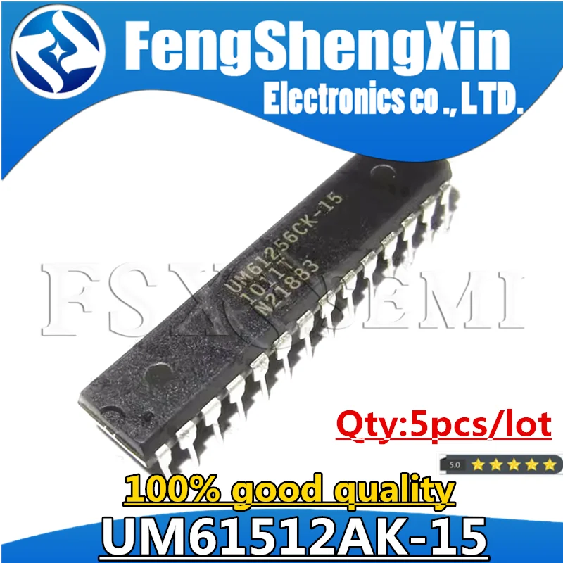 

5pcs UM61512AK-15 UM61512 DIP-32 Chips