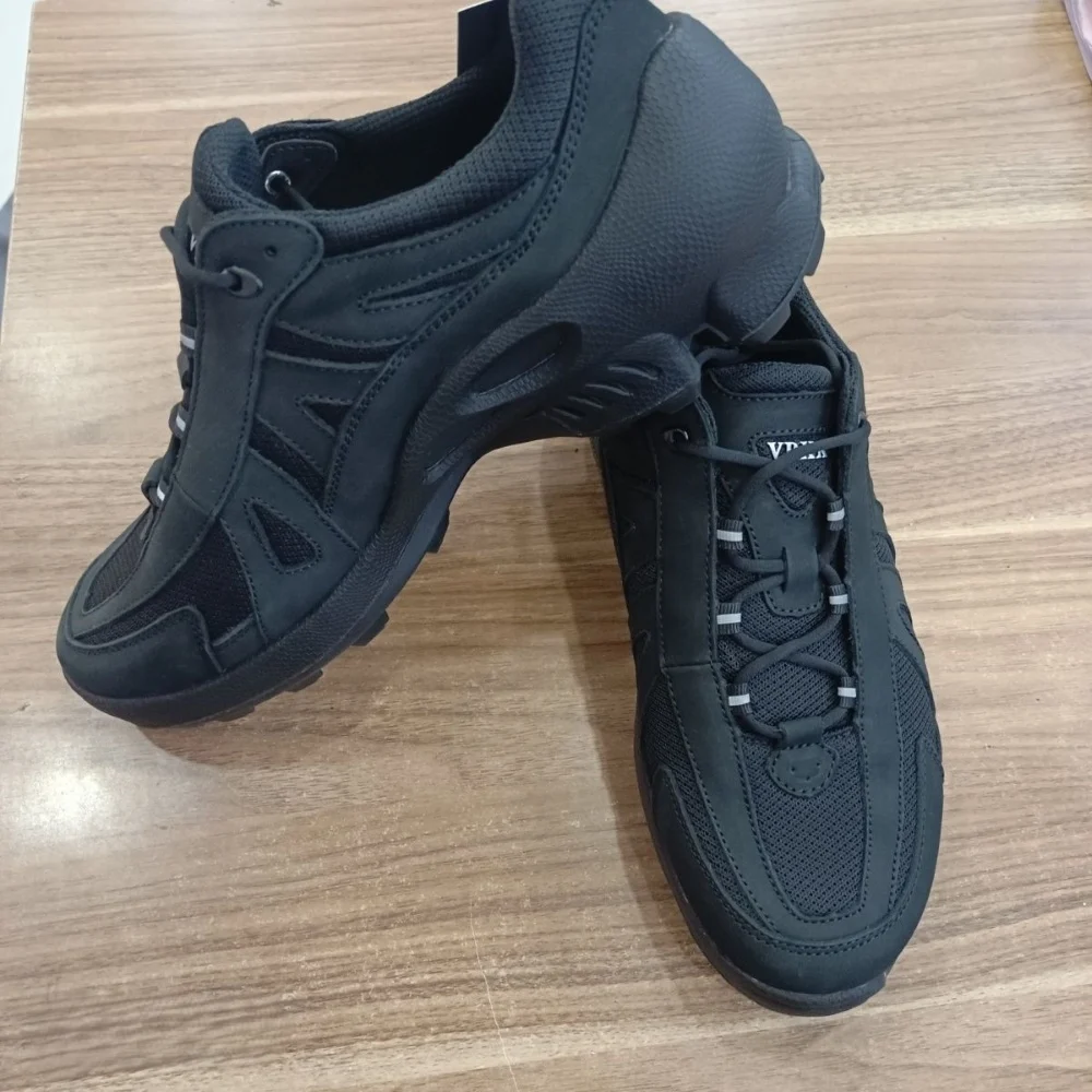 Trendy Luxury Brand Hiking Shoes Men Resistant Non Slip Stitch Sneakers Mesh Patchwork Design Camping Outdoor Sports Outfit 2026