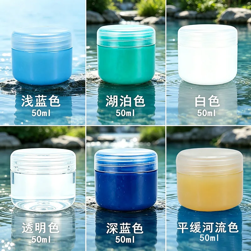 50ml Water Landscape Modeling Paste Cream for Diorama Ocean River Lake Pond Waterfall Effect Terrain Scene Material