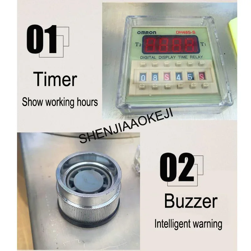 ステンレス鋼栗皮むき機小型栗殻むき機ポータブル馬蹄チュファ皮むき機 220V 1PC