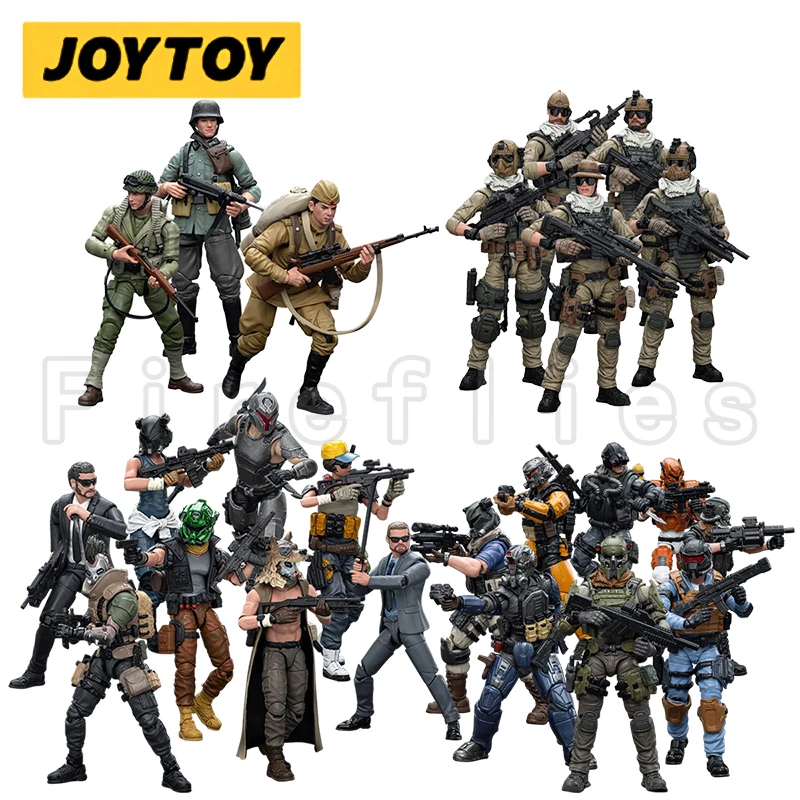 

1/18 JOYTOY 3.75inches Action Figure Military Figures Anime Collection Model Toy