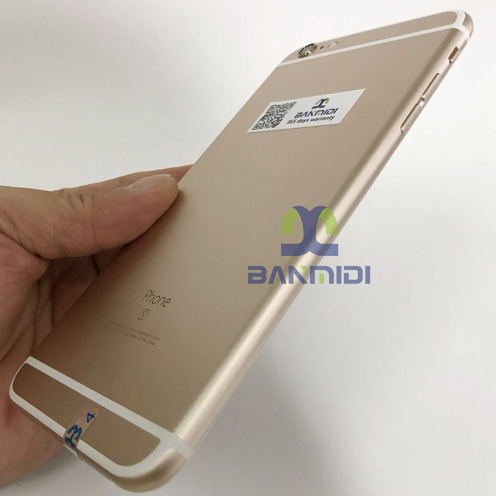 هاتف Apple iPhone 6S Plus بشاشة 5.5 بوصة أصلي غير مقفول بذاكرة وصول عشوائي 2 جيجابايت وذاكرة قراءة فقط 16 جيجابايت/64 جيجابايت/128 جيجابايت ثنائي النواة 12 ميجابكسل 4G LTE هاتف ذكي