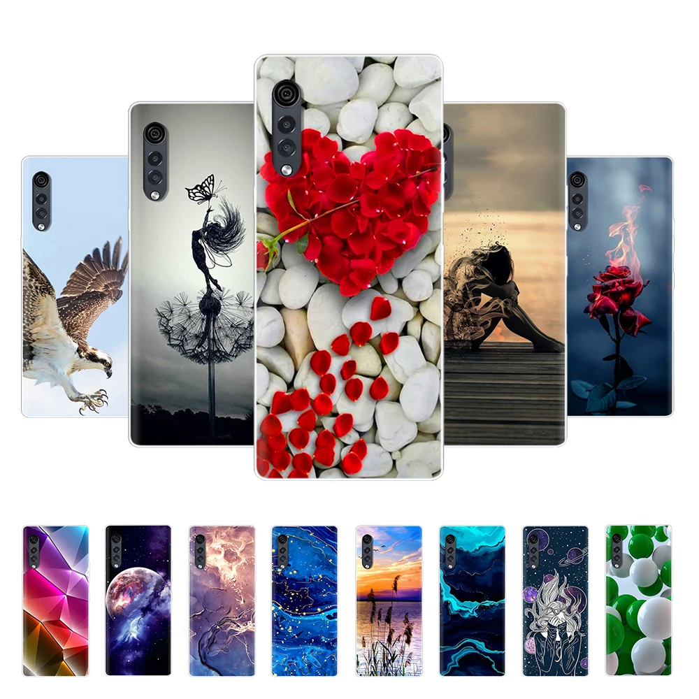 For LG Velvet Case Back Cover Protective Cases For LG Velvet 5G LM-G900 Silicone Transparent Cover Cases For LG Velvet Bumper