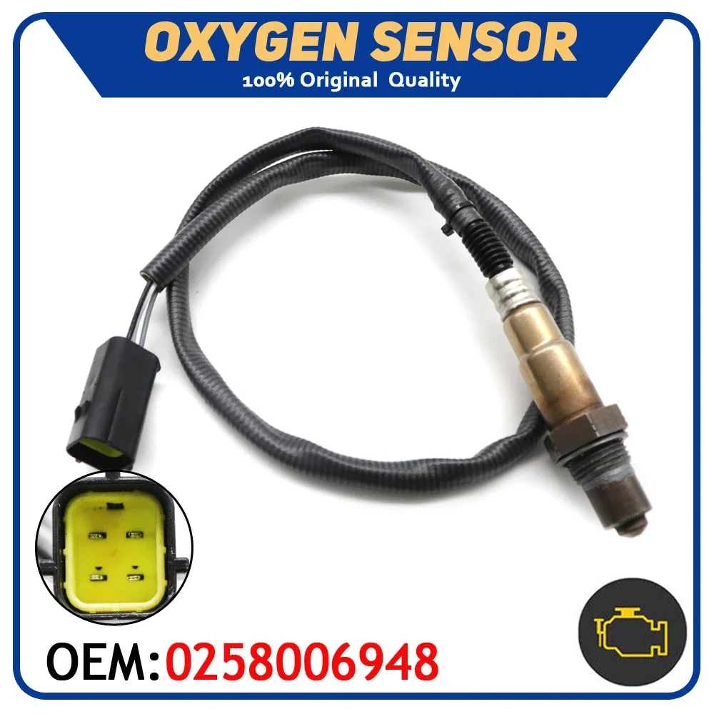 

4 Wire 0258006948 Car Air Fuel Ratio Lambda O2 Oxygen Sensor For KIA MAZDA 0 258 006 948