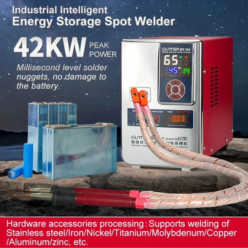 Lithium Battery Spot Welding Machine  811H Laser Welder with Soldering Pen Optional for Aluminum Copper Iron Nickel Welding Tool