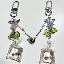 Matching fishy keychain Y2K handmade cute