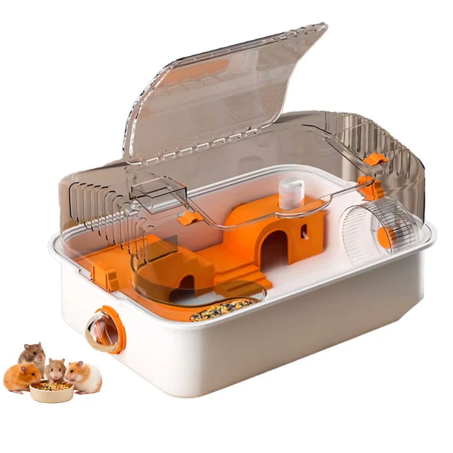 

Custom Wholesale Breathable Hamster Cage Large Acrylic Large Hamster Cage For Hamster For Breeding Indoor Outdoor Cage Hamsters