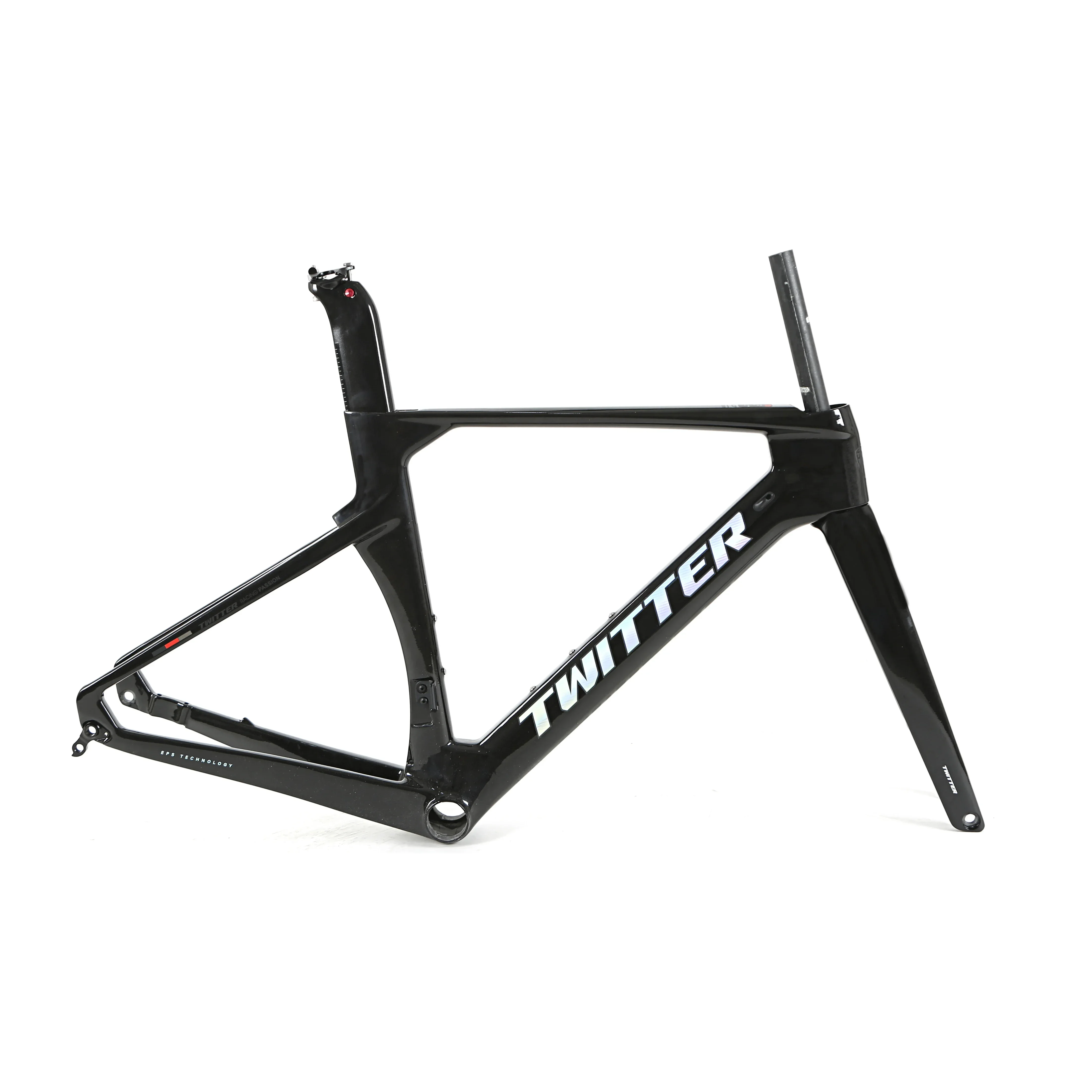 Thunder 700C Carbon Road Bike Frames With Rim Brake Clamp Brake Road Bicycle Frameset