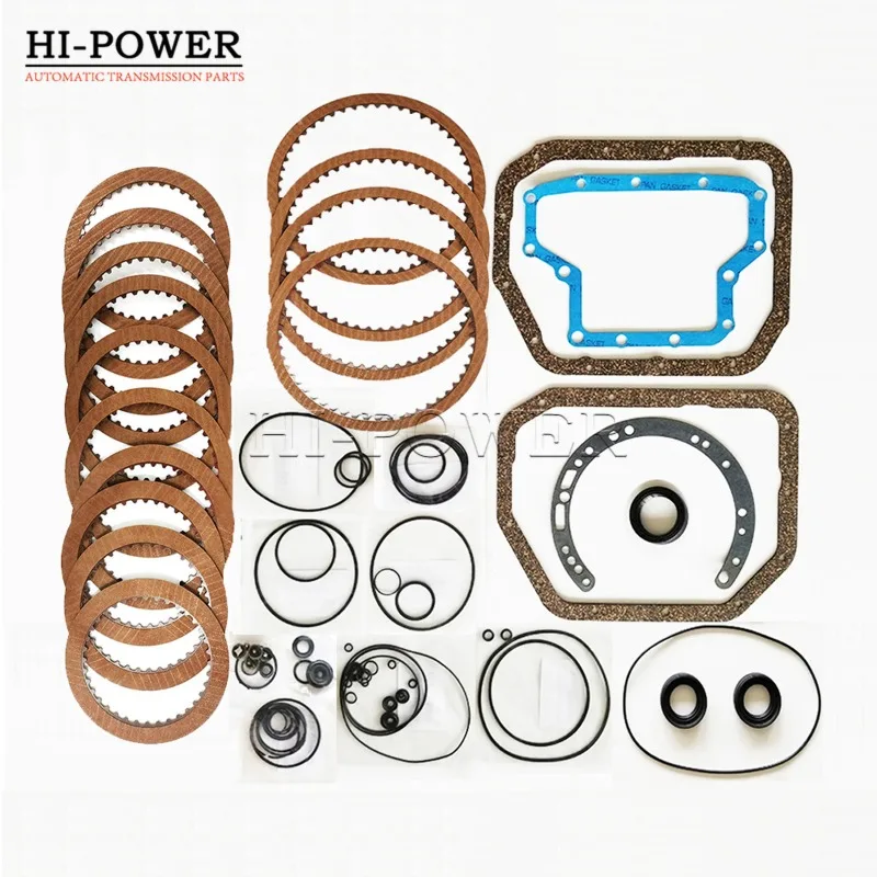 

Friction Plate A4AF1 A4AF2 Auto Transmission Clutch Overhaul Repair Kit For HYUNDAI Car Gearbox Disc Oil Seal Kit A4AF3 A4BF3