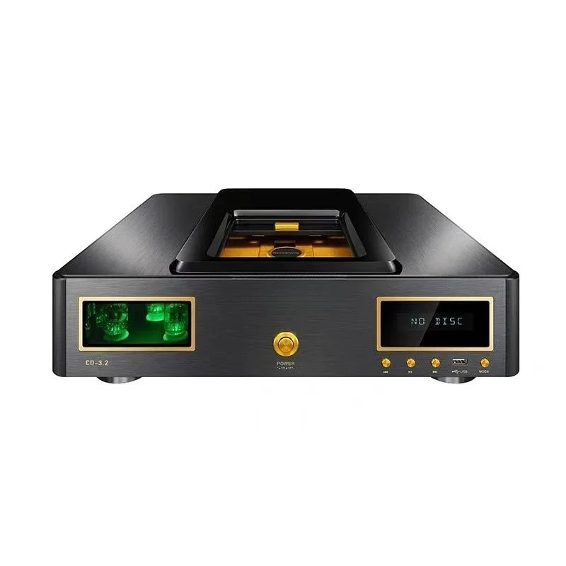 

Audio CD-3.2 Fever HIFI Tube Push Cover CD Player 5.1 Bluetooth USB Disc Player