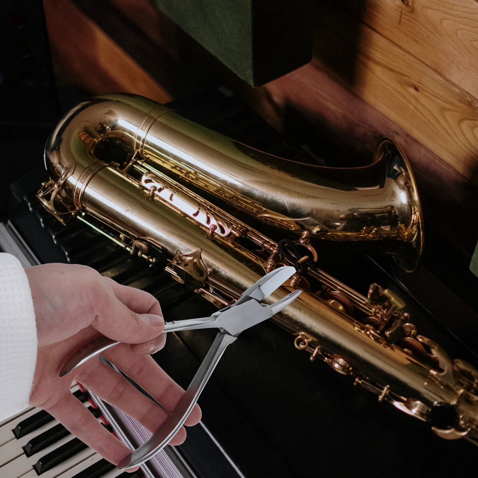 

Wind Music Repair Supplies Clarinet Flute Needle Removing Plier Economical Musical Instrument Special Tool Repair Tools