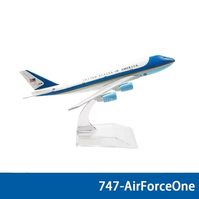 16 CM Diecast Legering 737 747 757 777 787 Vliegtuig Model Speelgoed Vliegtuig Verzameld Gift Serie voor Collectible Display